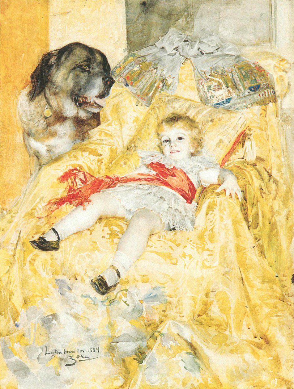 Menino Falbe de Anders Leonard Zorn