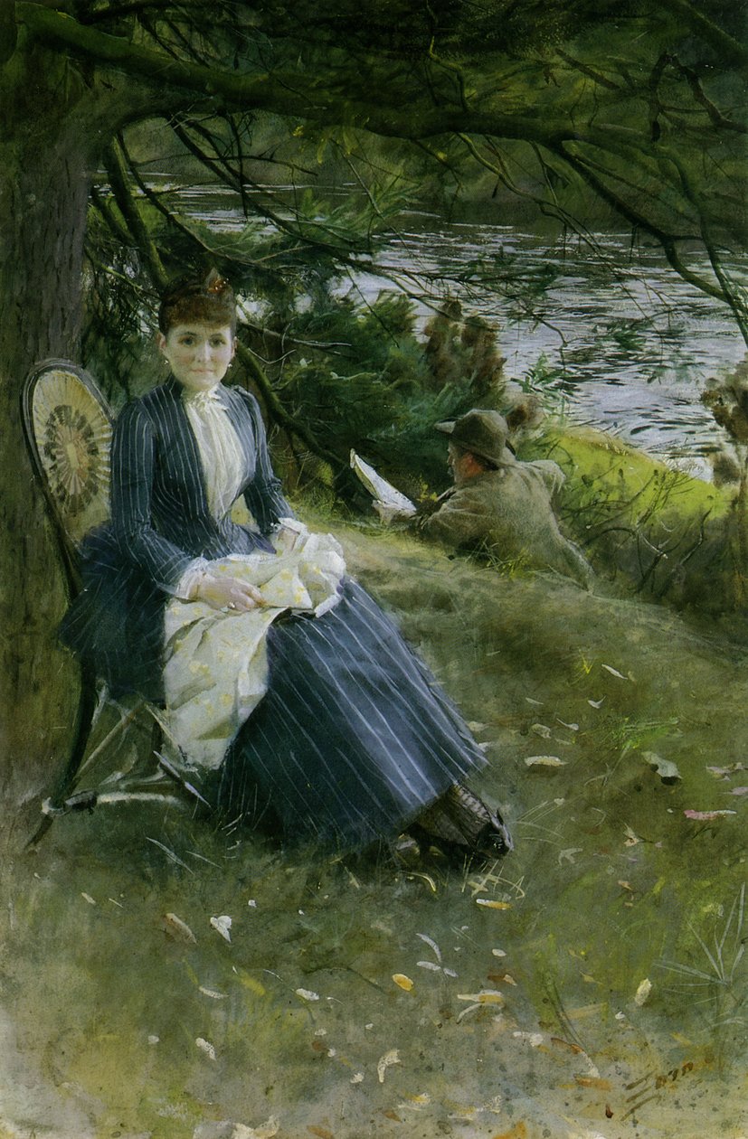 Na Escócia de Anders Leonard Zorn