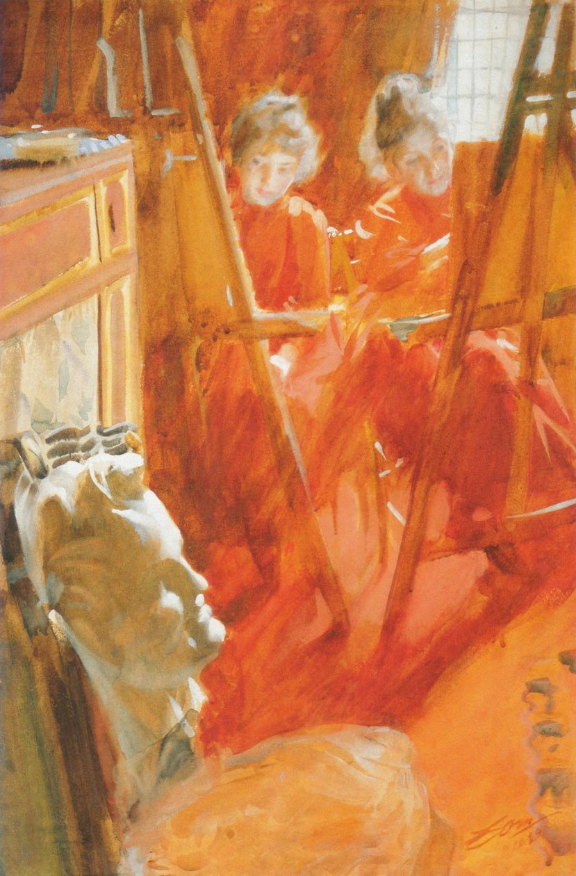 The Schwartz Demoiselles de Anders Leonard Zorn