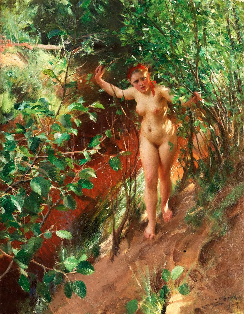 Areia vermelha de Anders Leonard Zorn