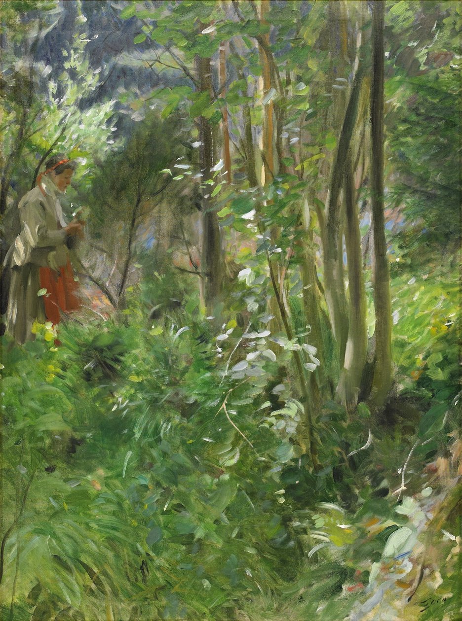 Sol na floresta de Anders Leonard Zorn