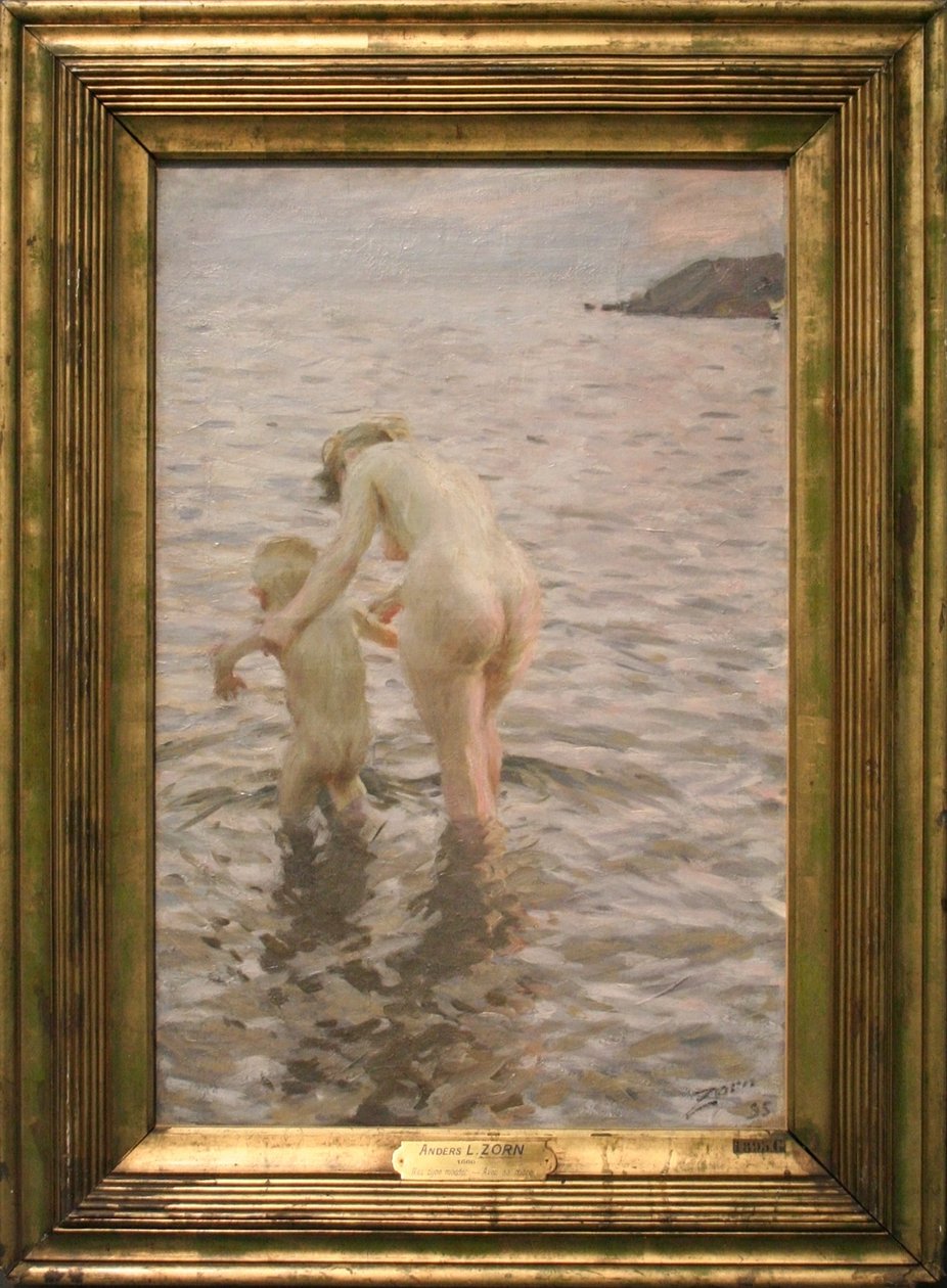 Com mãe de Anders Leonard Zorn