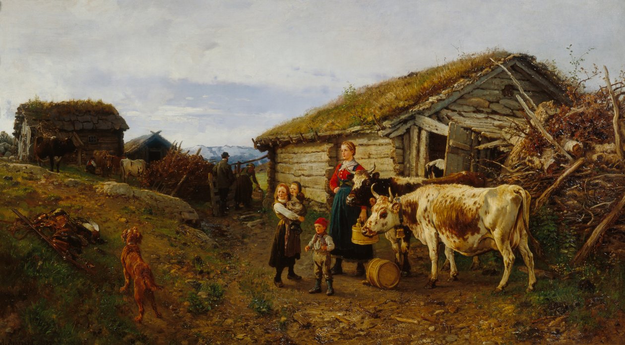 No pasto da montanha de Anders Askevold