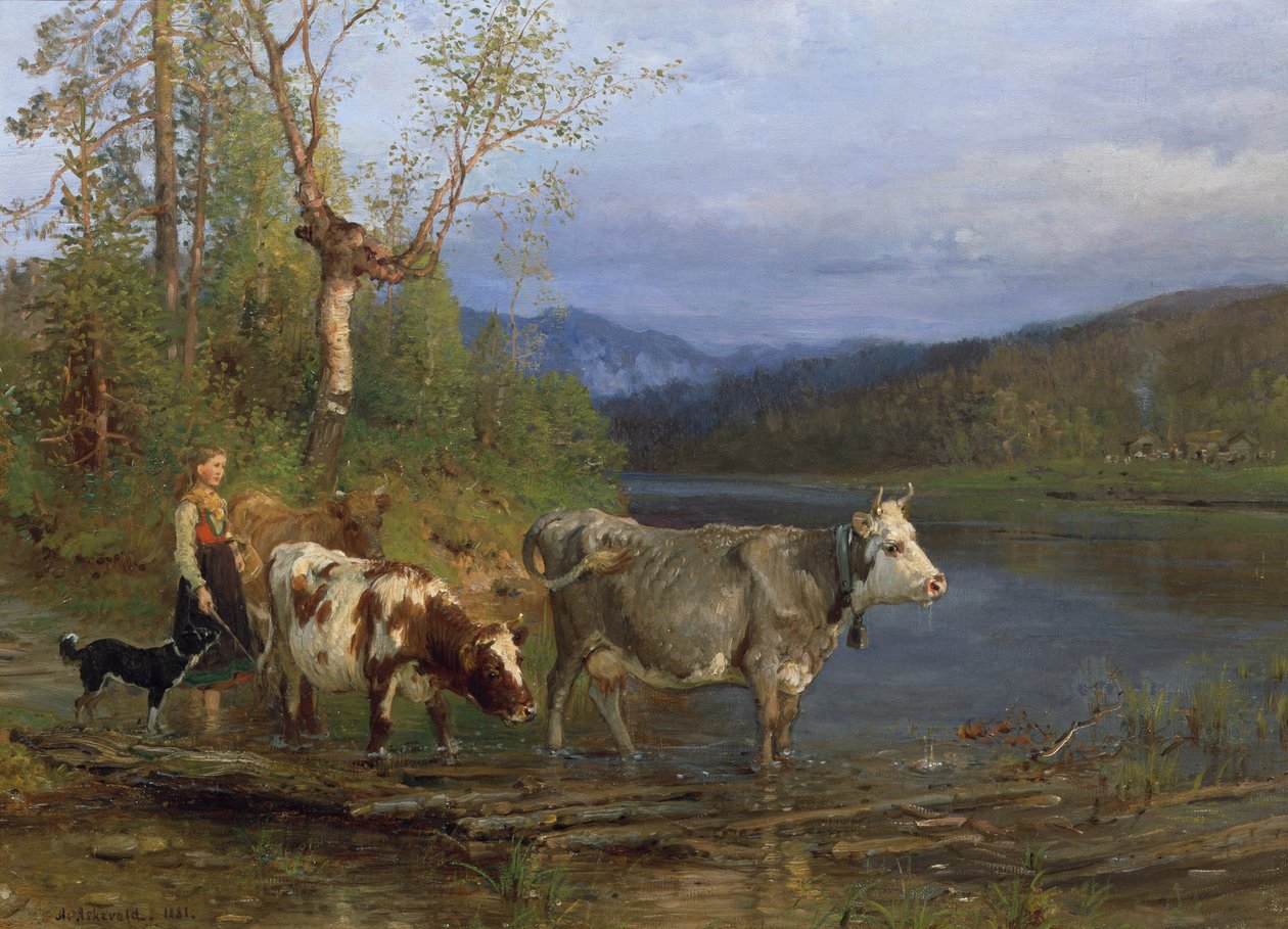 Leiteira com vacas de Anders Askevold