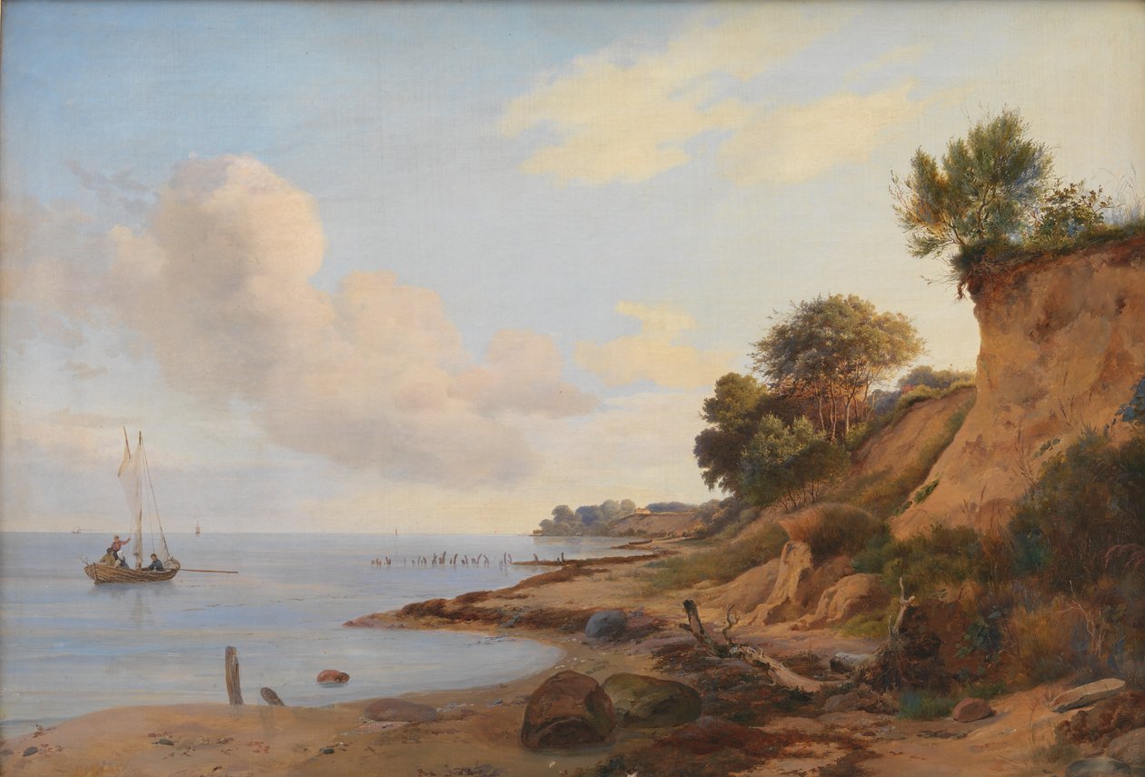 Festa na praia perto de Tårbæk de Anders Christian Lunde