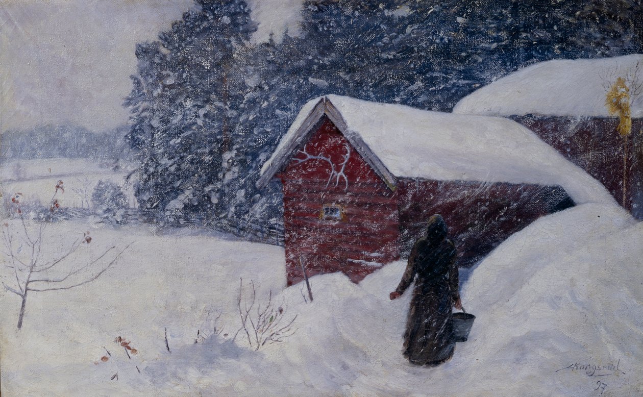 Tempestade de neve de Anders Kongsrud