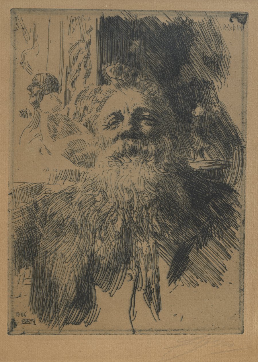 August Rodin de Anders Leonard Zorn