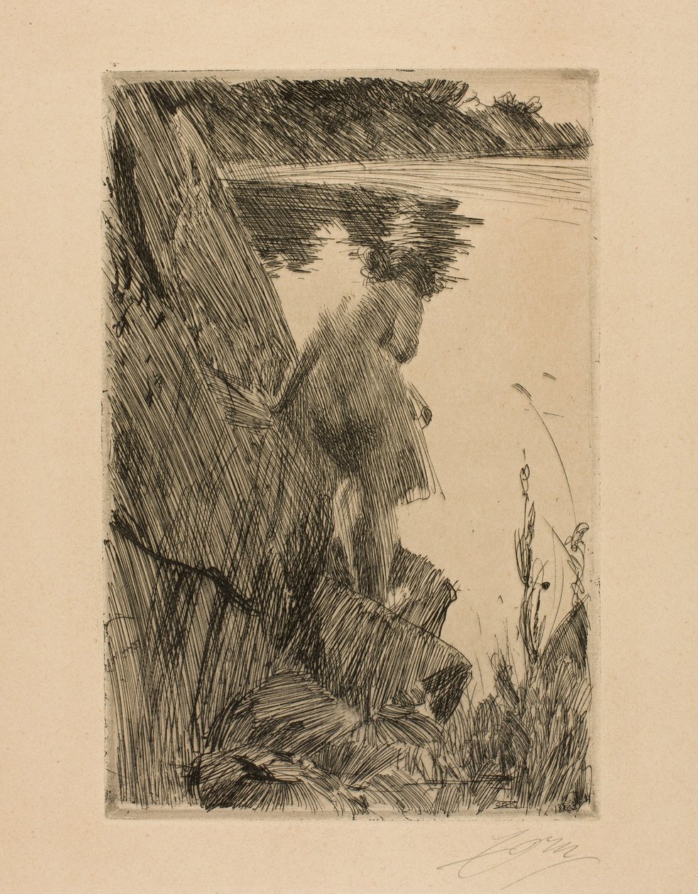 Banhista de Anders Leonard Zorn
