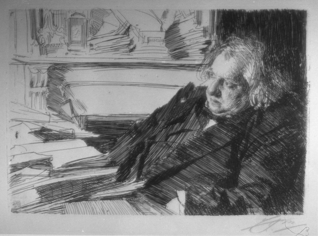 Ernest Renan de Anders Leonard Zorn
