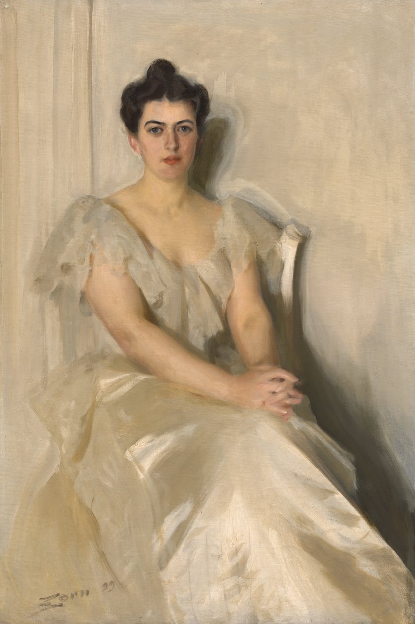 Frances Folsom Cleveland, 1899. de Anders Leonard Zorn