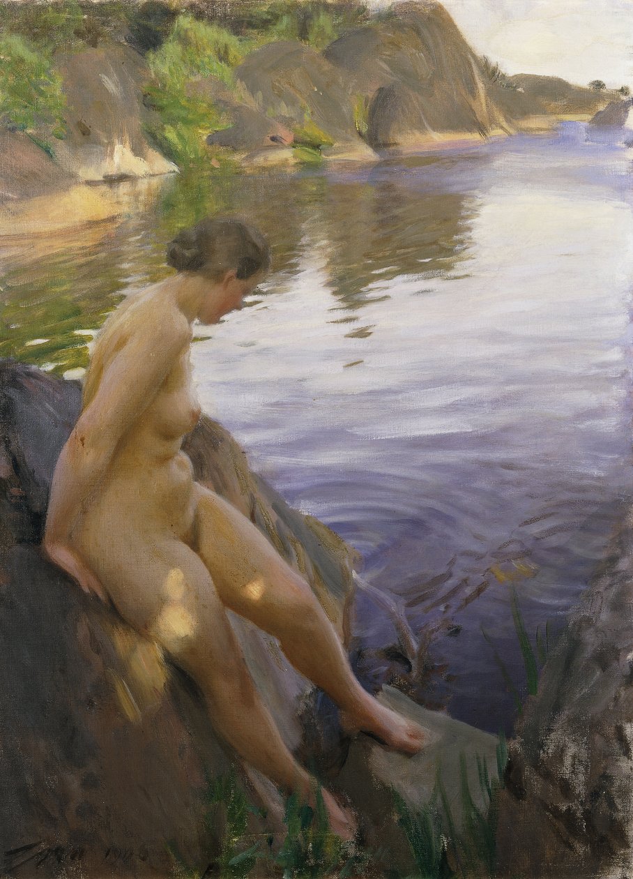 De Sandham; Fran Sandham, 1906 de Anders Leonard Zorn