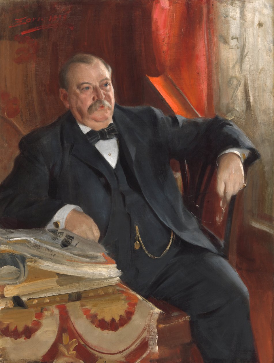 Grover Cleveland, 1899. de Anders Leonard Zorn