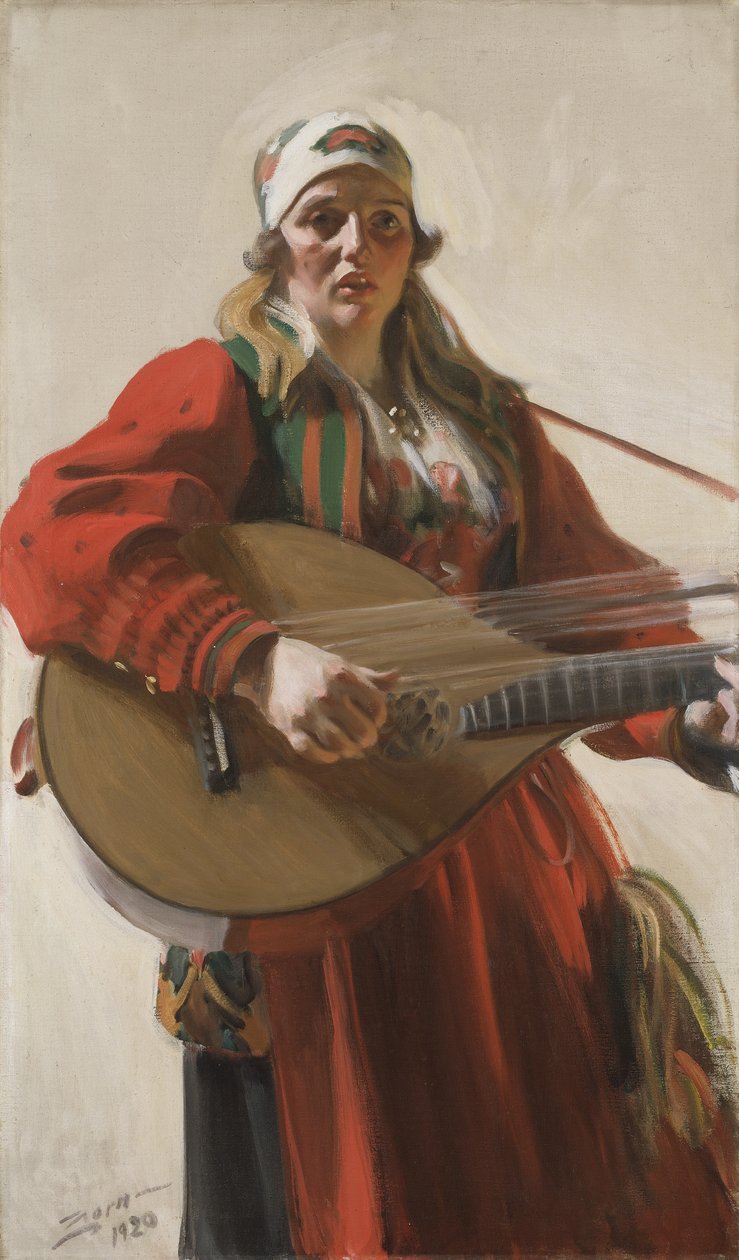 Home Tunes, 1920 de Anders Leonard Zorn