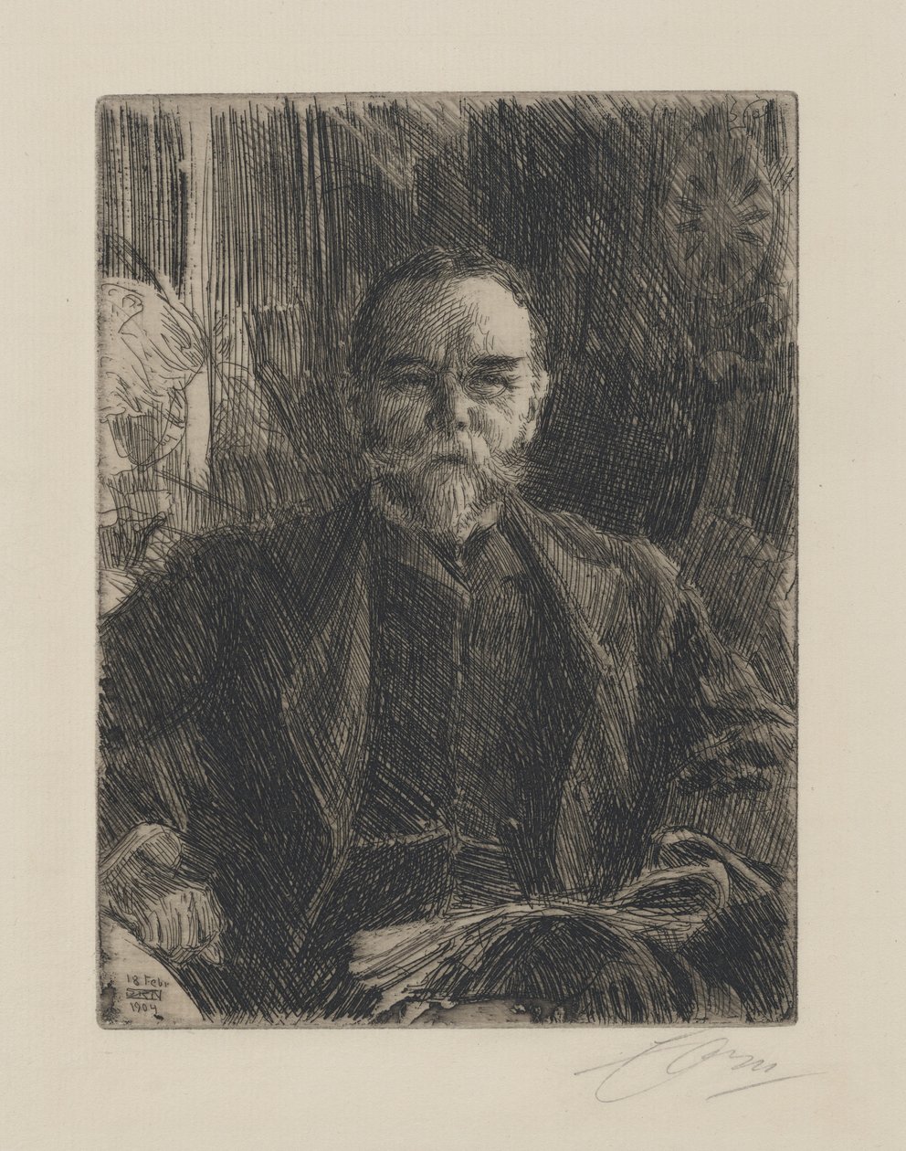 John Milton Hay de Anders Leonard Zorn