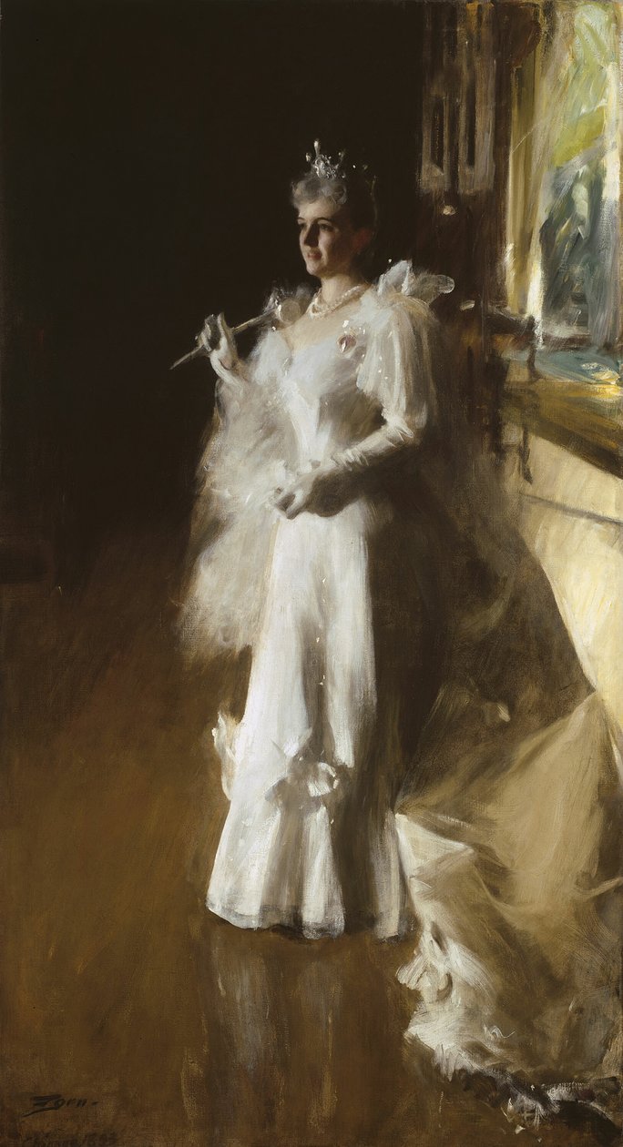 Sra. Potter Palmer, 1893. de Anders Leonard Zorn