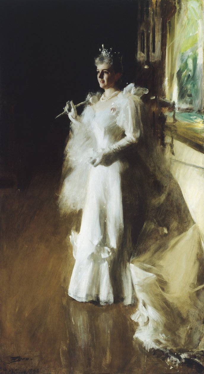 Senhora Potter Palmer, 1893 de Anders Leonard Zorn
