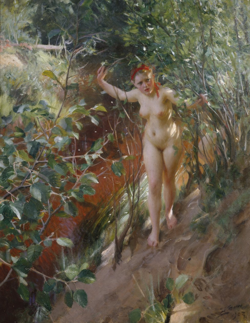 Areia Vermelha de Anders Leonard Zorn