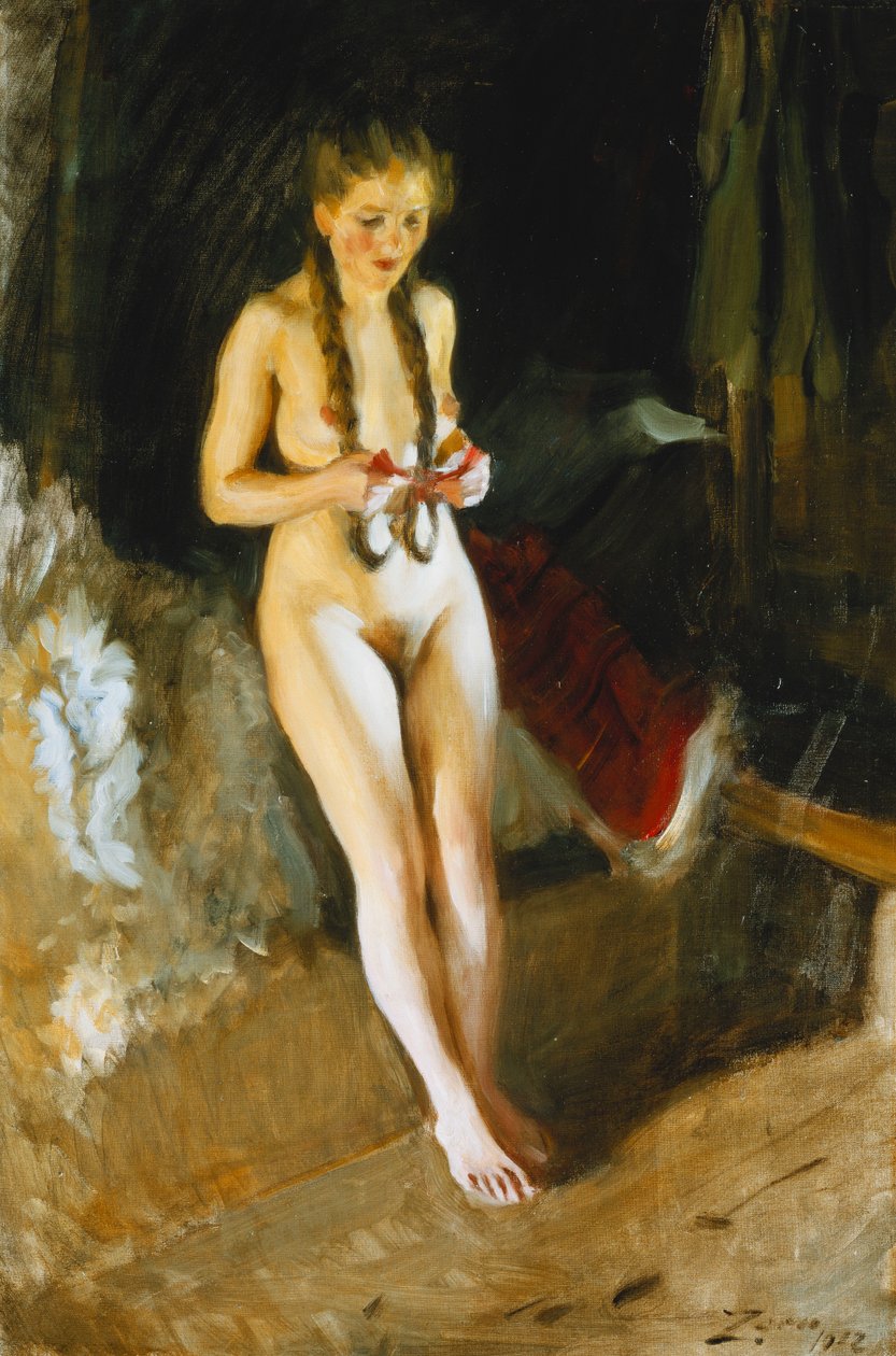 Sinal, 1912 de Anders Leonard Zorn