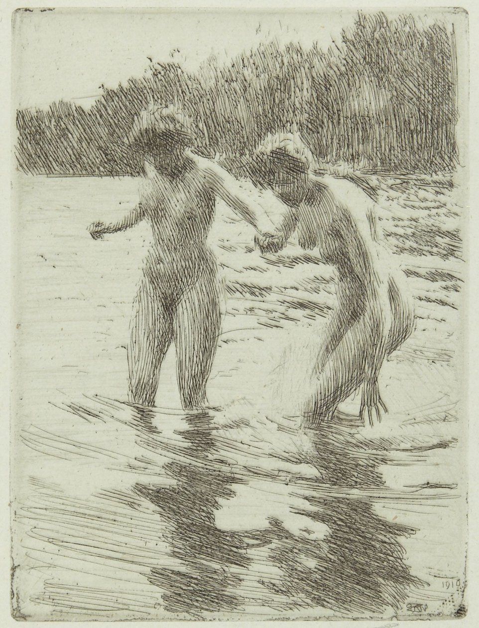 Duas Banhistas de Anders Leonard Zorn