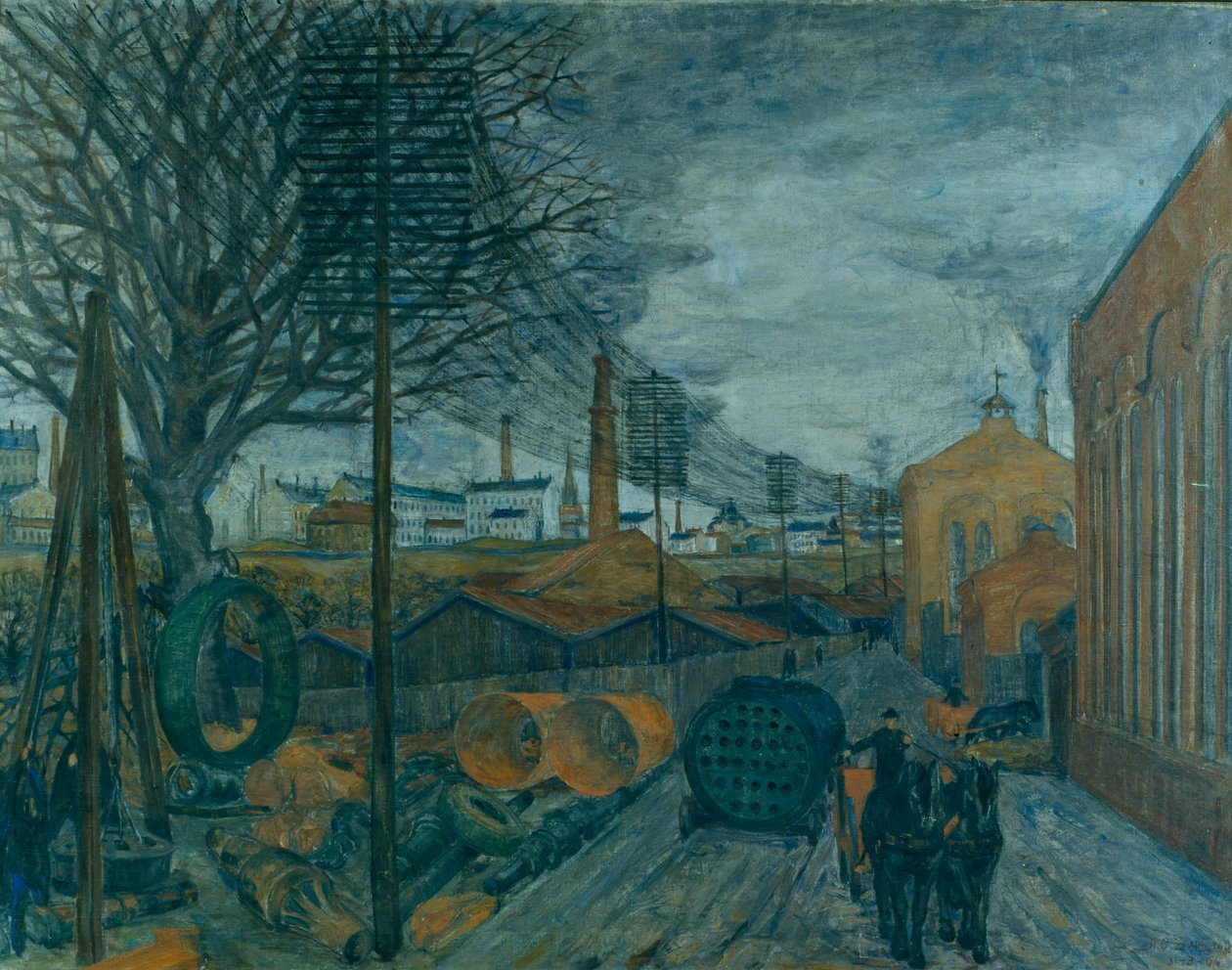 Oficina mecânica Myren de Anders Svarstad