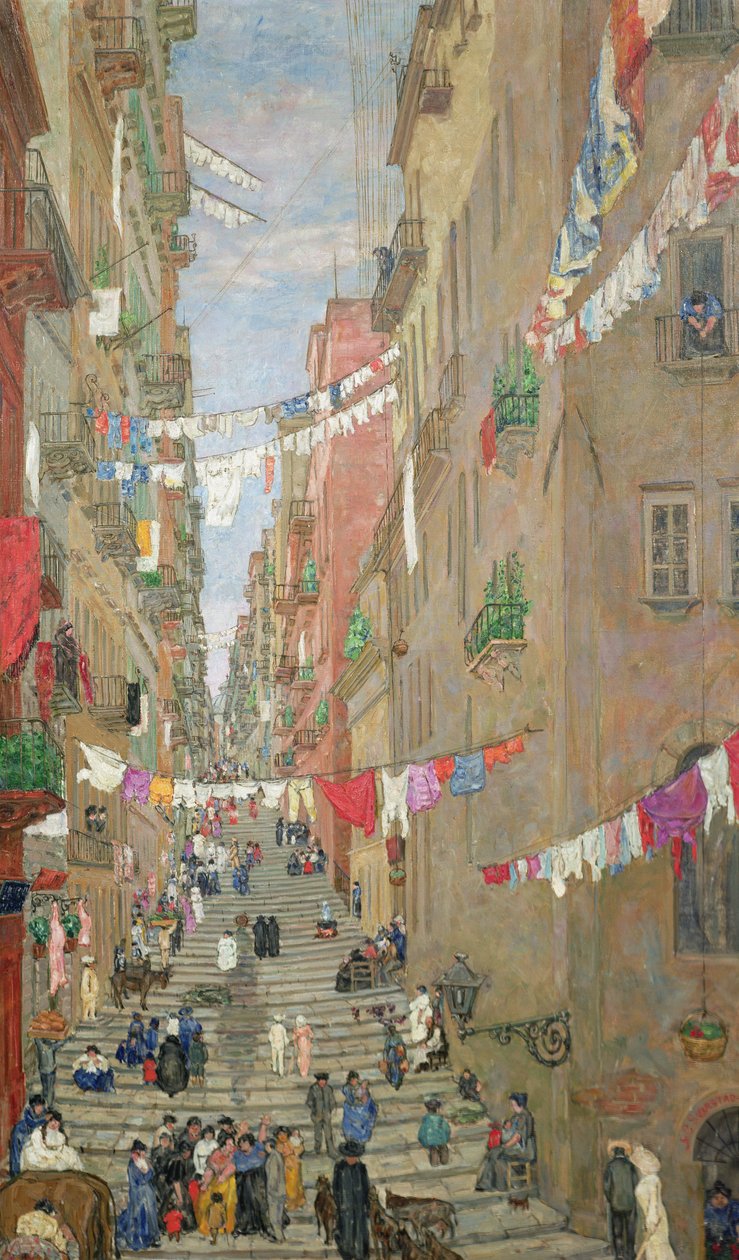 Pallonetto di Santa Lucia, Nápoles de Anders Svarstad