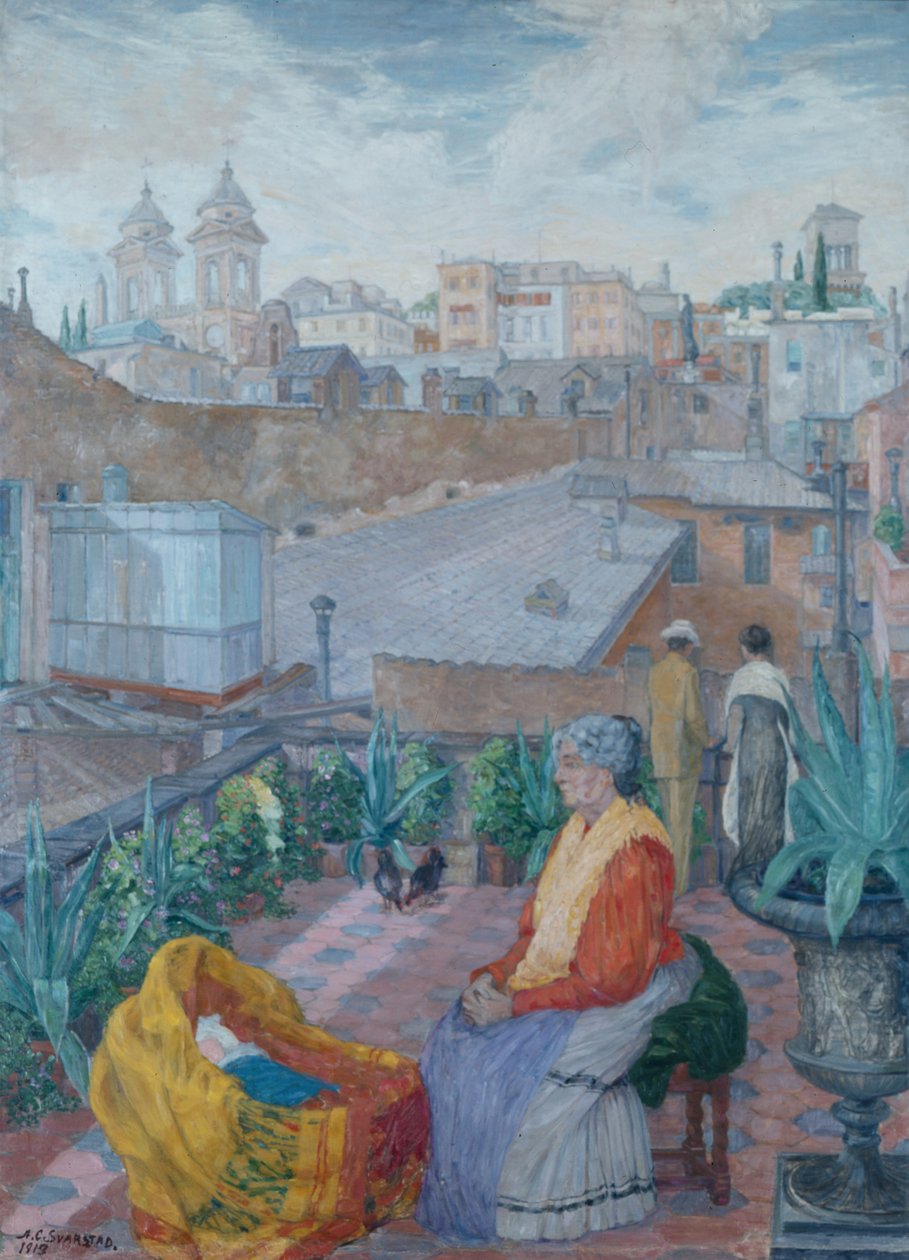 Terraço em Roma de Anders Svarstad