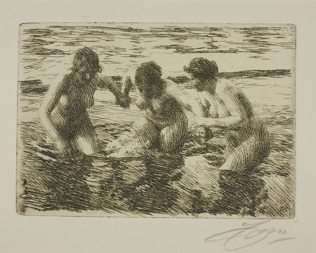 Contra a corrente de Anders Leonard Zorn