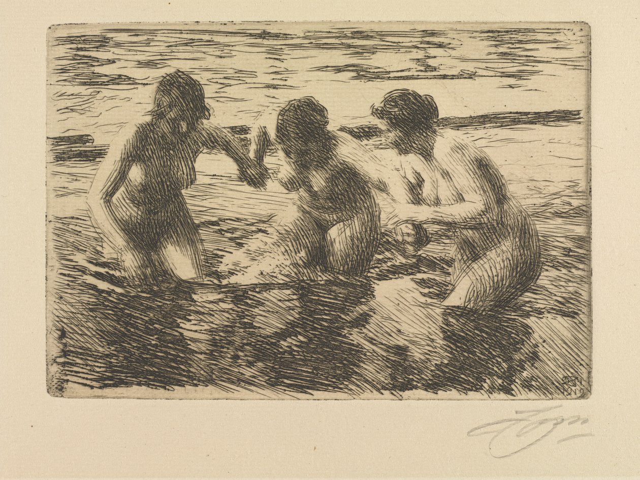 Contra a corrente de Anders Zorn