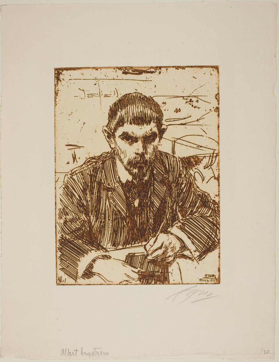 Albert Engstrom de Anders Zorn