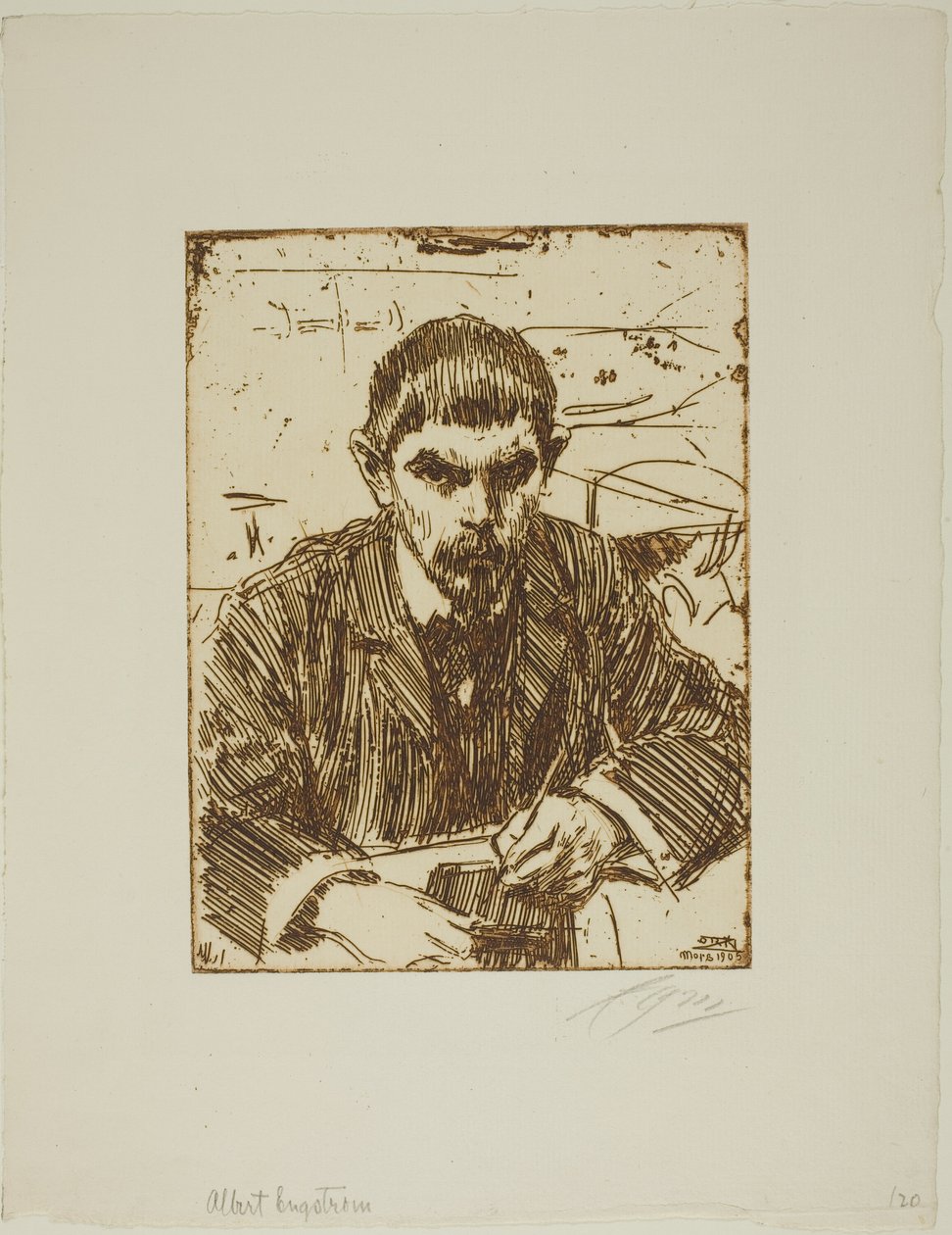Albert Engstrom de Anders Leonard Zorn