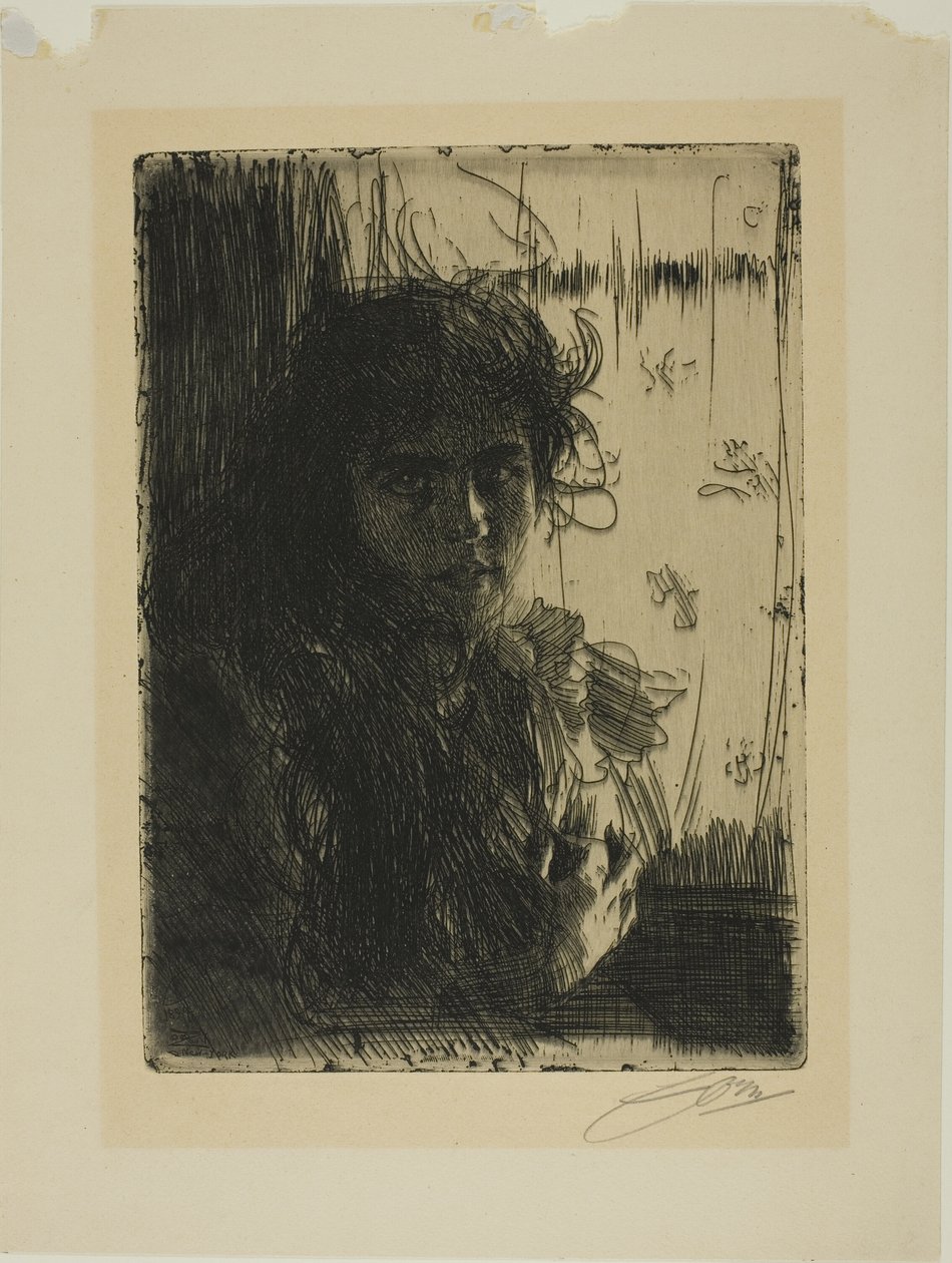 Uma garota irlandesa ou Annie de Anders Leonard Zorn