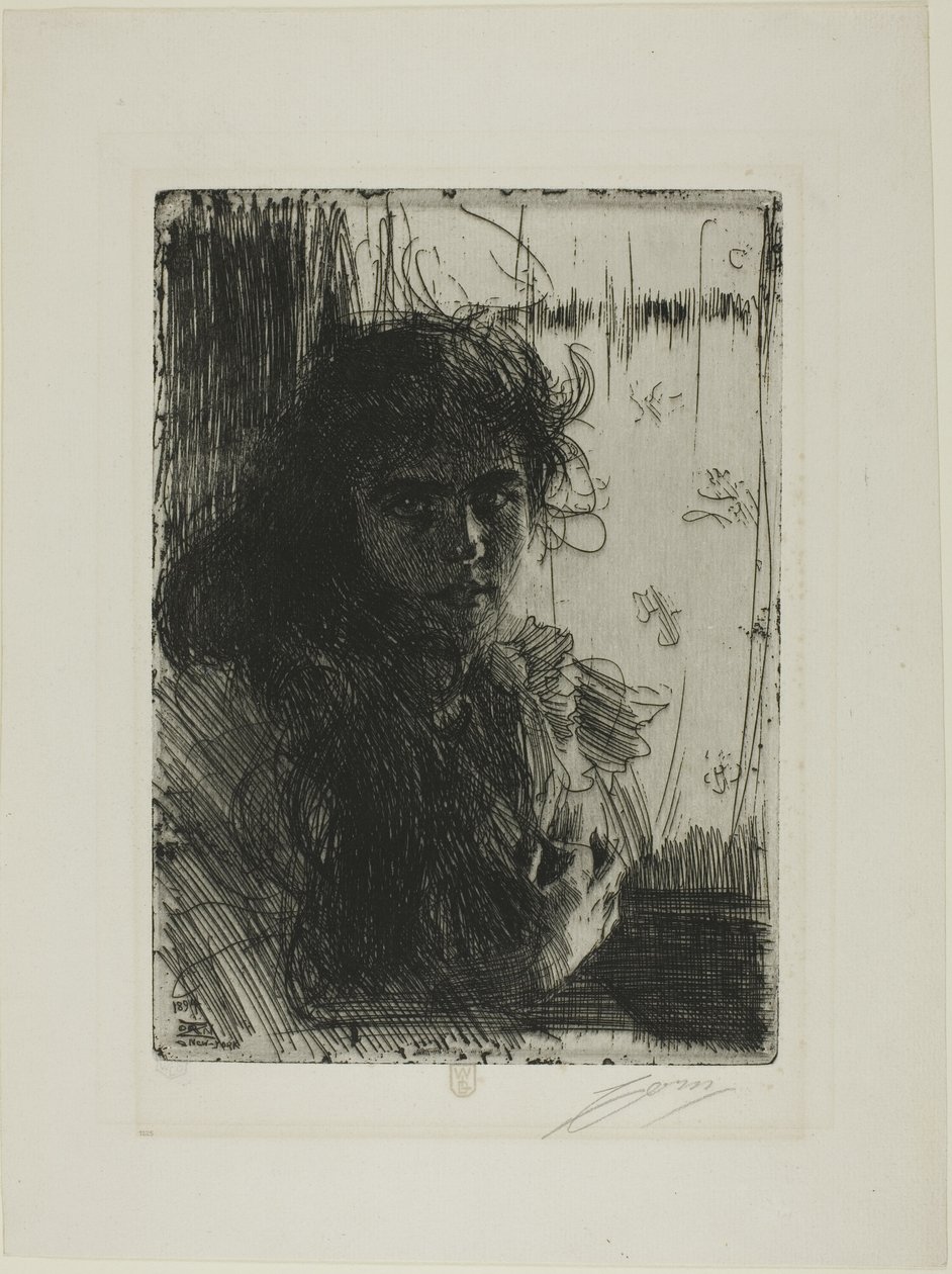 Uma garota irlandesa ou Annie de Anders Leonard Zorn