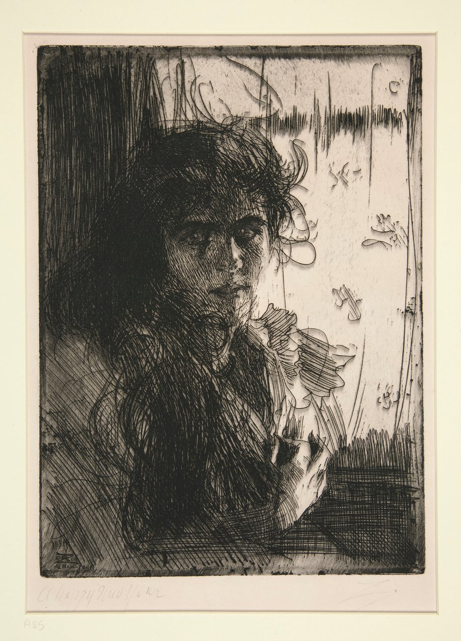 Uma garota irlandesa ou Annie de Anders Leonard Zorn