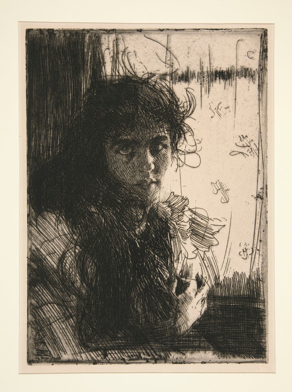 Uma garota irlandesa ou Annie de Anders Leonard Zorn