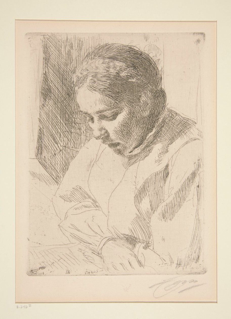 Em oração de Anders Leonard Zorn