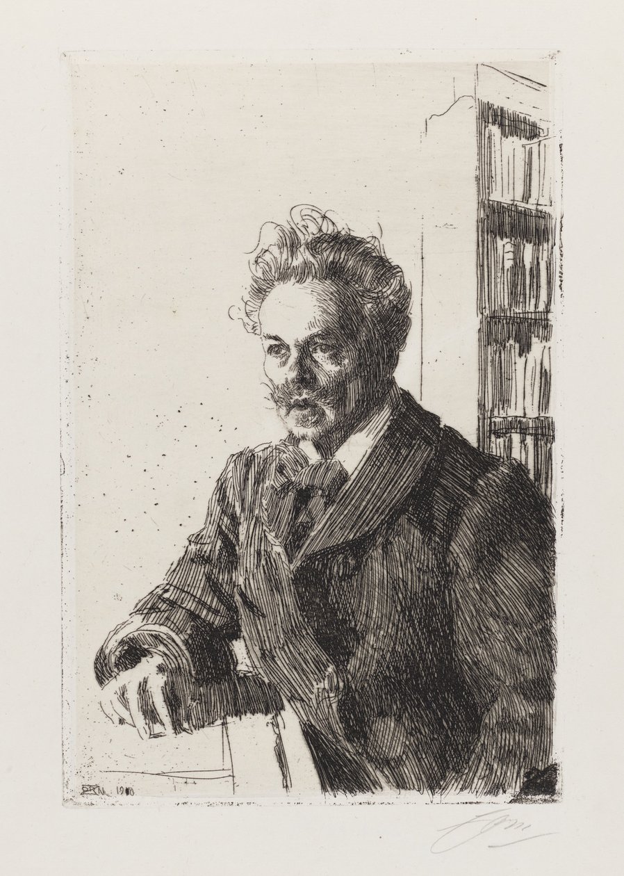 August Strindberg de Anders Zorn