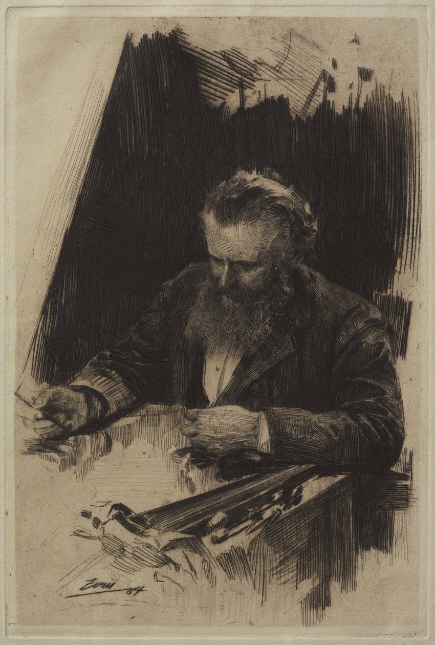 Axel Herman Hägg III de Anders Zorn