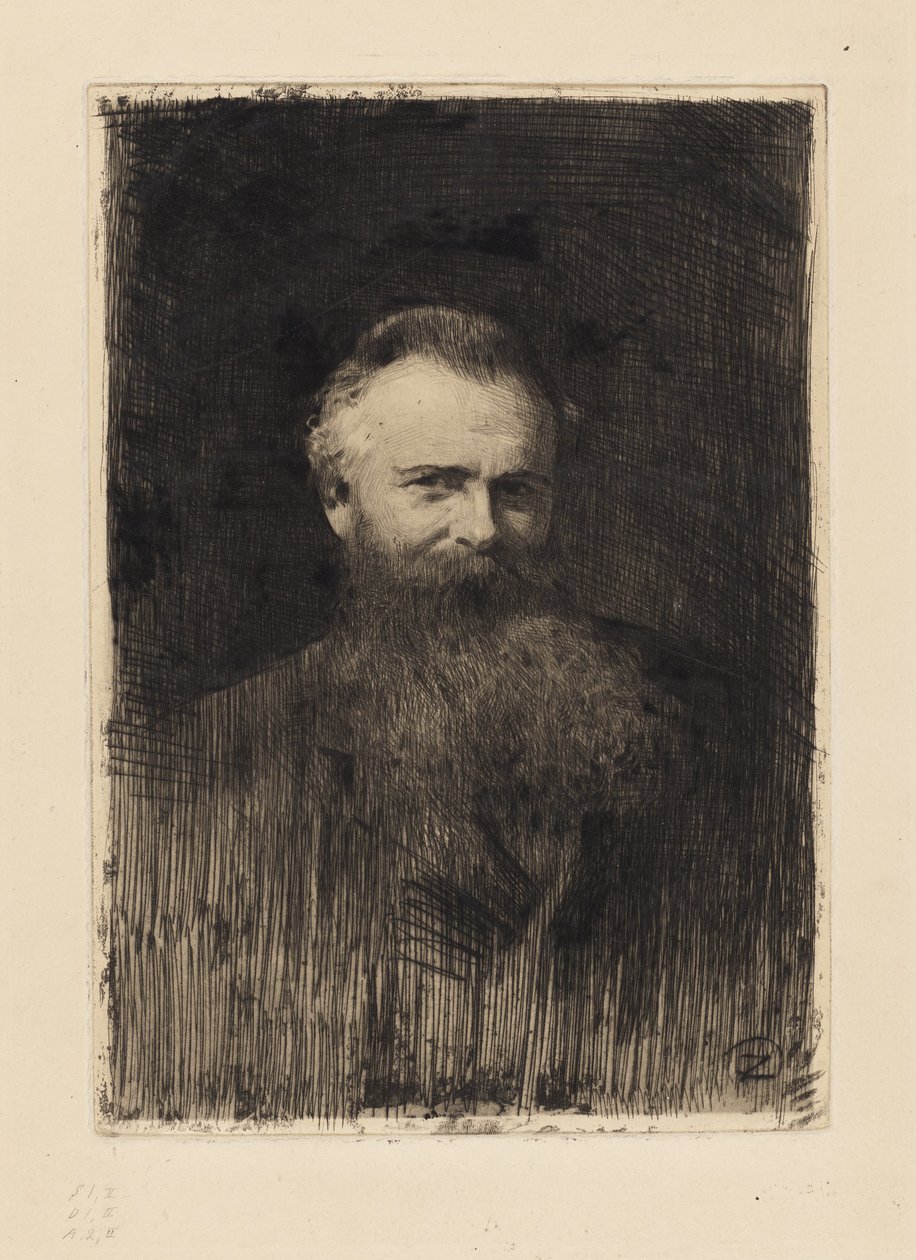 Axel Herman Hägg II de Anders Zorn