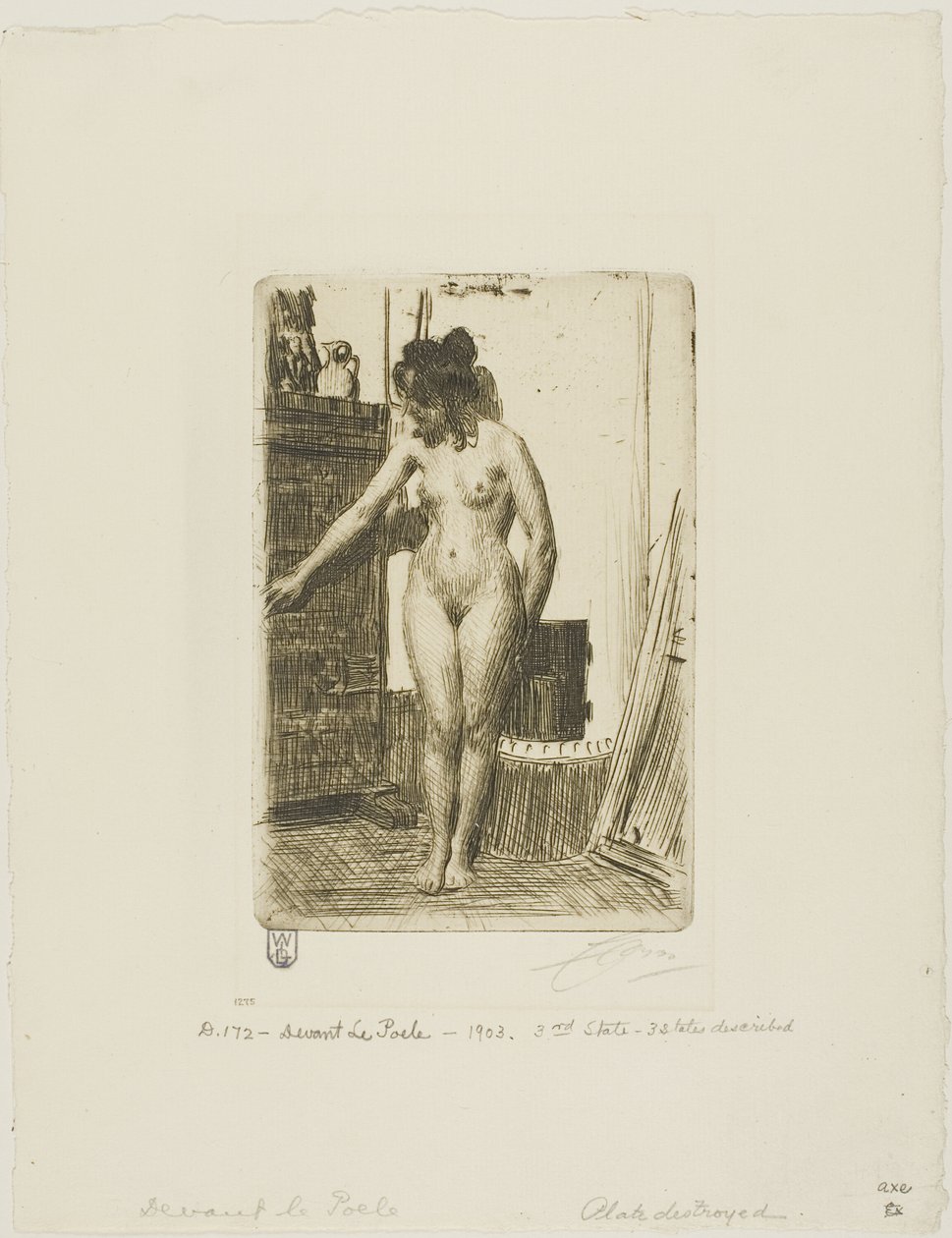 Antes do fogão de Anders Leonard Zorn