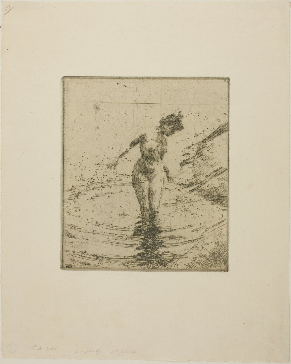 Círculos de água I de Anders Zorn