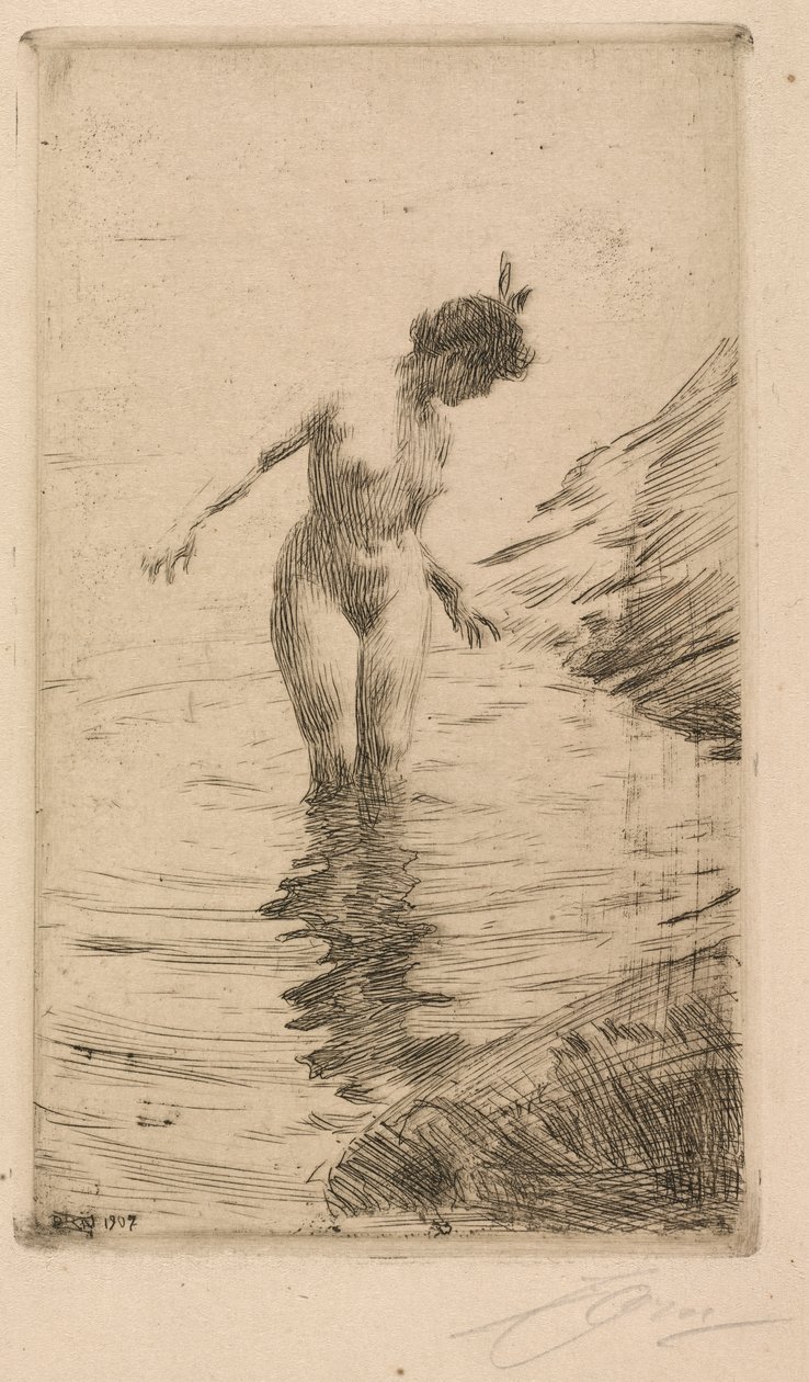 Círculos de Água II de Anders Leonard Zorn