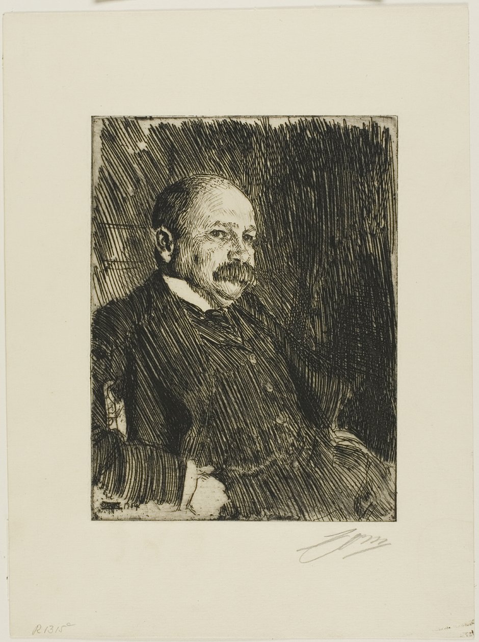 Coronel Lamont III (Busto) de Anders Leonard Zorn