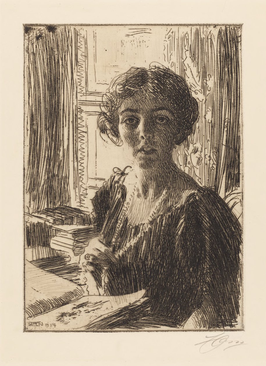 Princesa herdeira Margarida de Anders Zorn