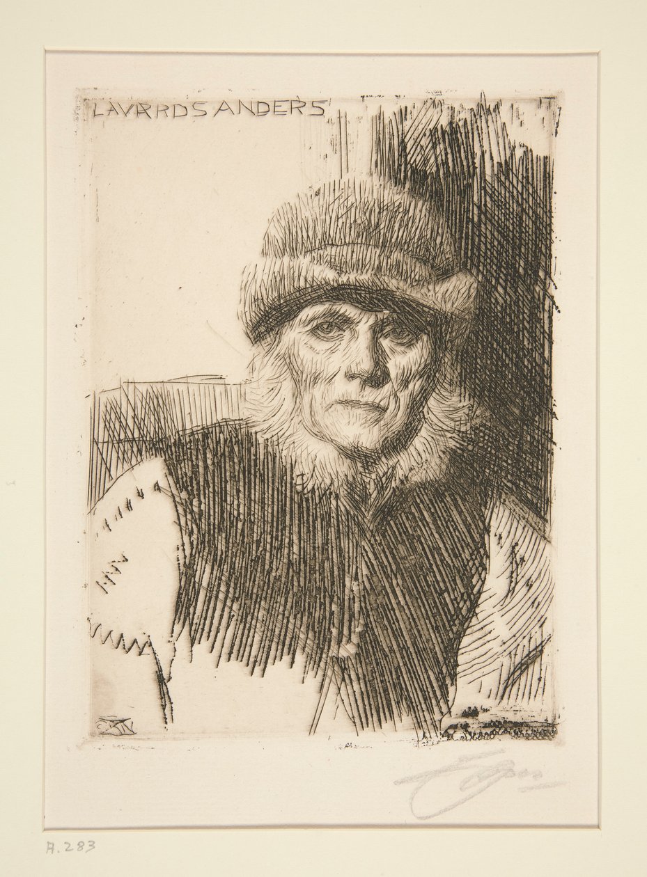 Camponês Dalecarliano de Anders Leonard Zorn