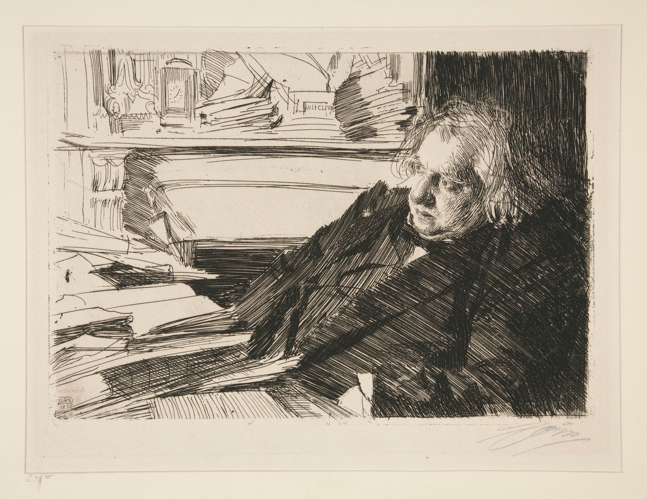 Ernest Renan de Anders Leonard Zorn