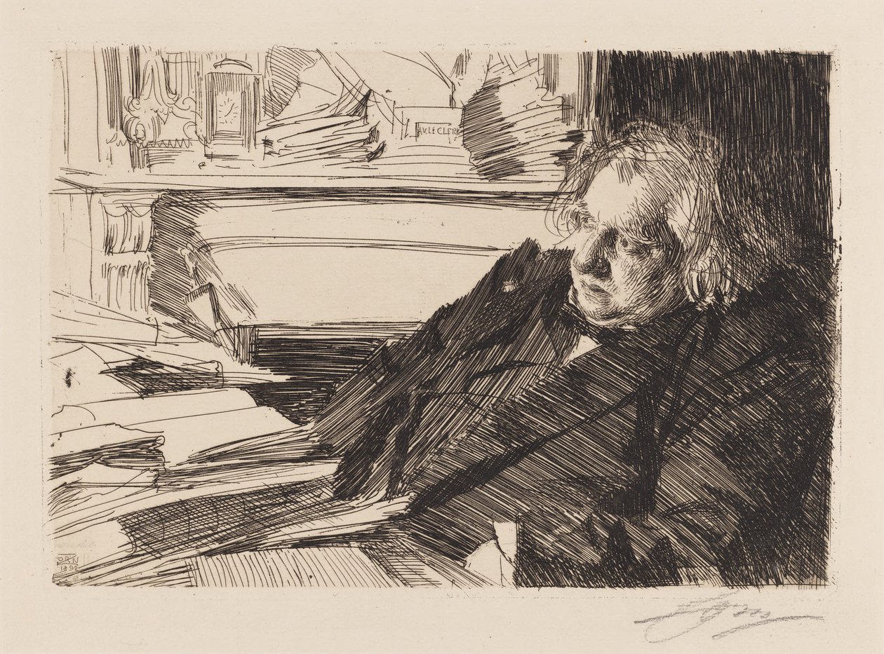 Ernest Renan de Anders Zorn