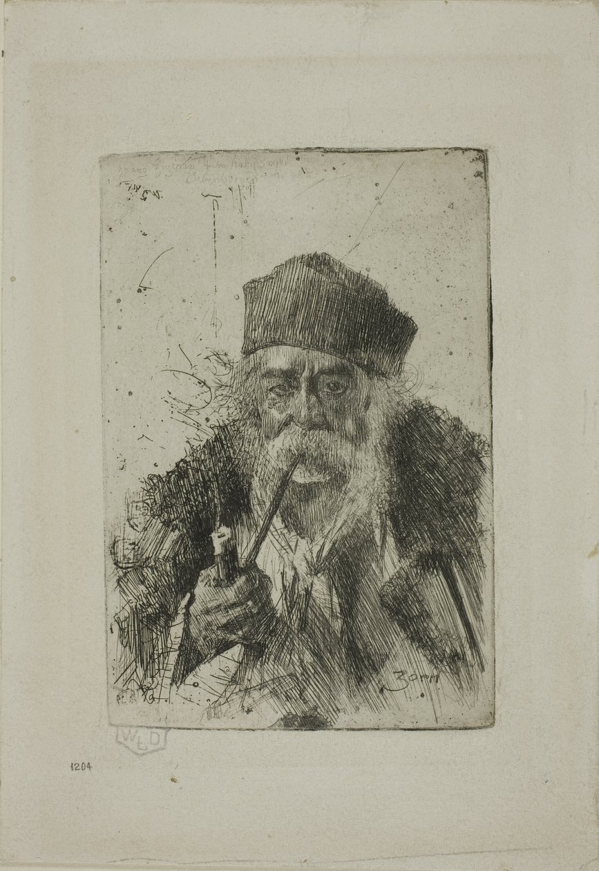 Carrasco da Transilvânia de Anders Leonard Zorn