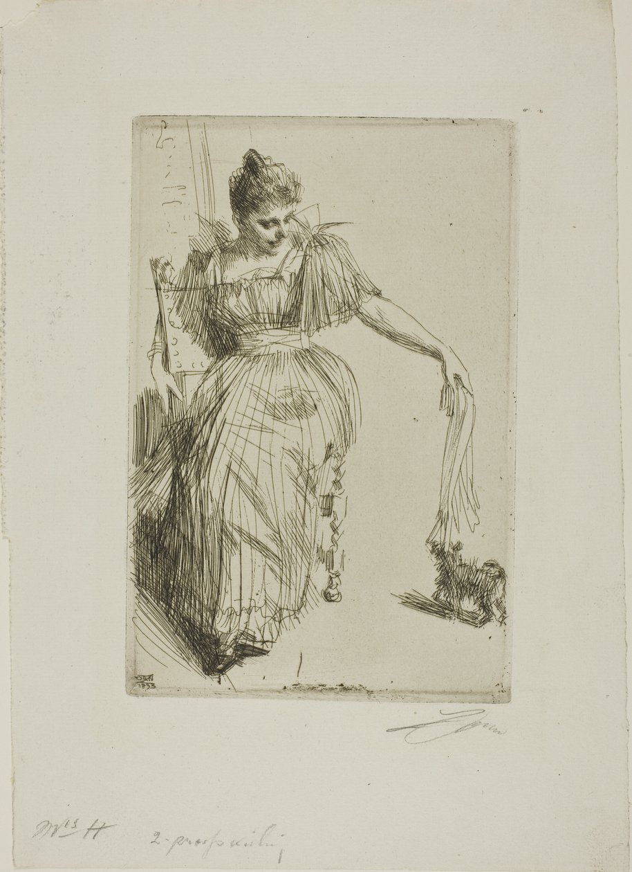 Gerida Hajibarg e de Anders Leonard Zorn