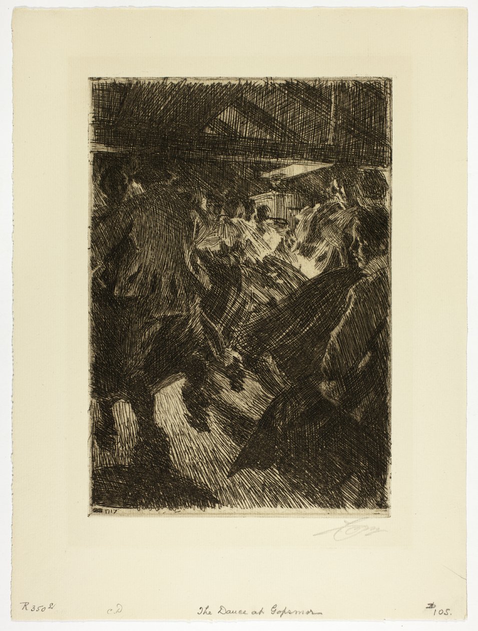 Chalé Gopsmor de Anders Leonard Zorn
