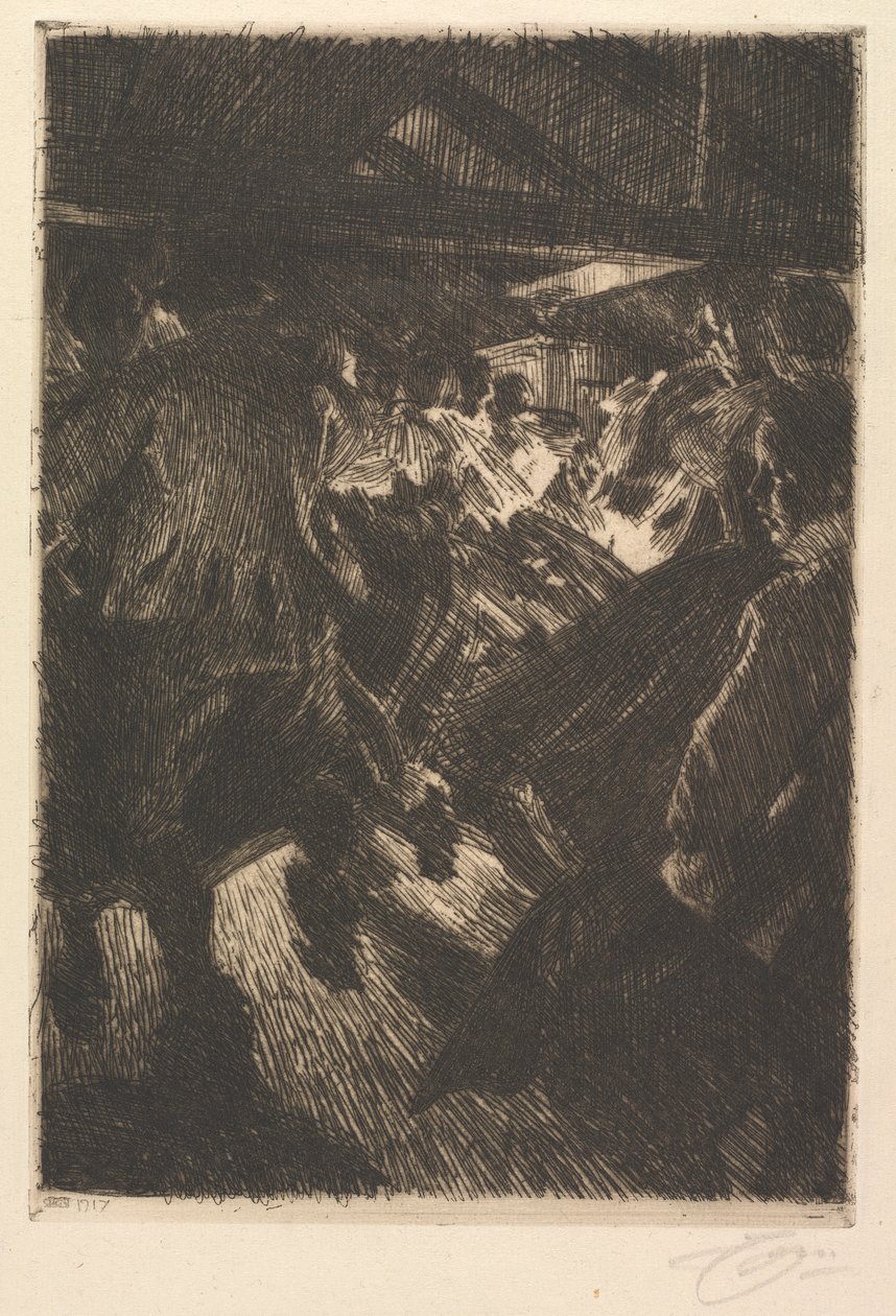 Chalé Gopsmor de Anders Leonard Zorn